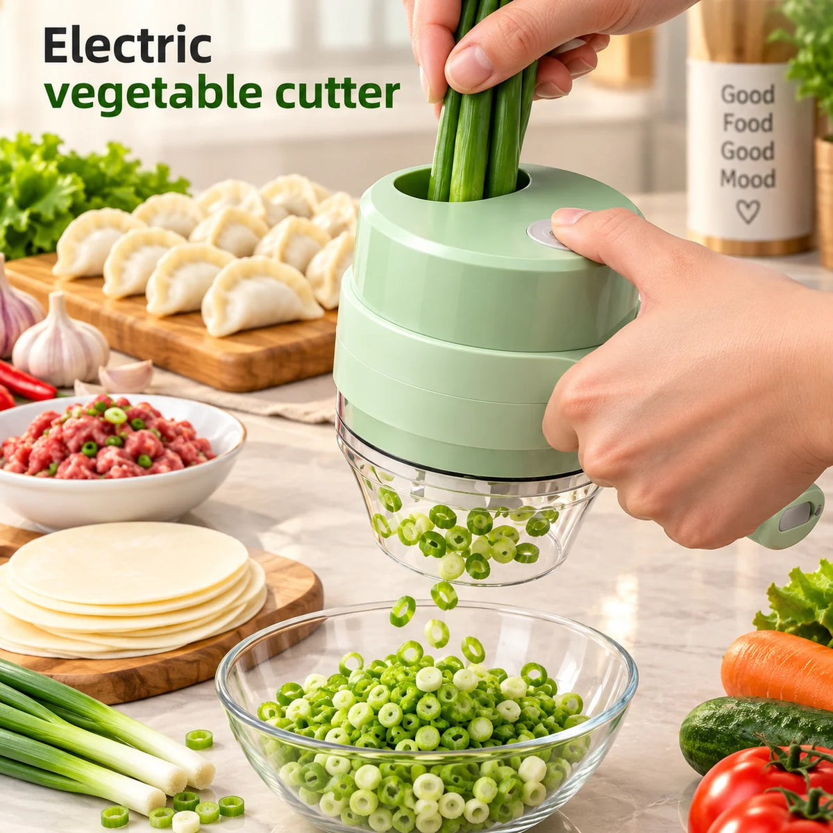 Desify™ SwiftChop 4-in-1 Smart Slicer